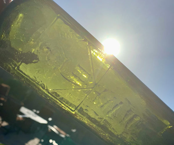 C.W. Herwig Gin Bottle in Olive, from the Netherlands!!