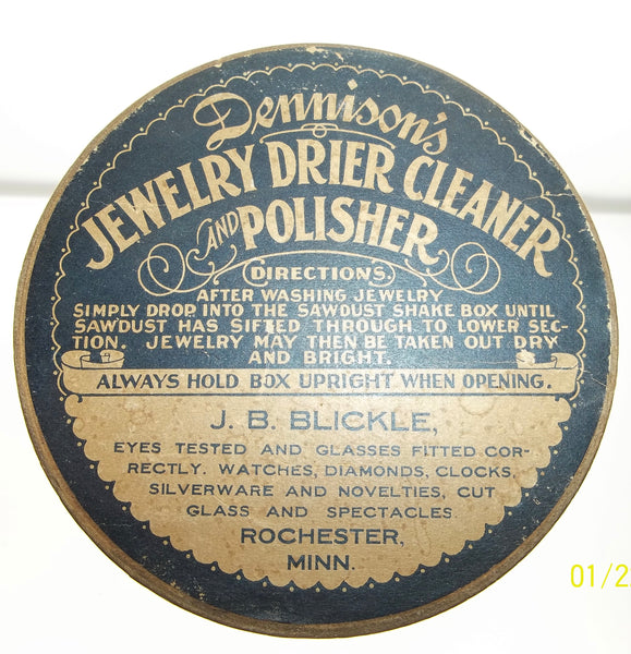 Dennison's Jewelry Drier Cleaner and Polisher Box