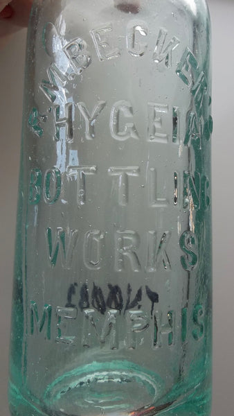 R.M. Becker's Hygeia Bottling Works Bottle from Memphis, Tennessee