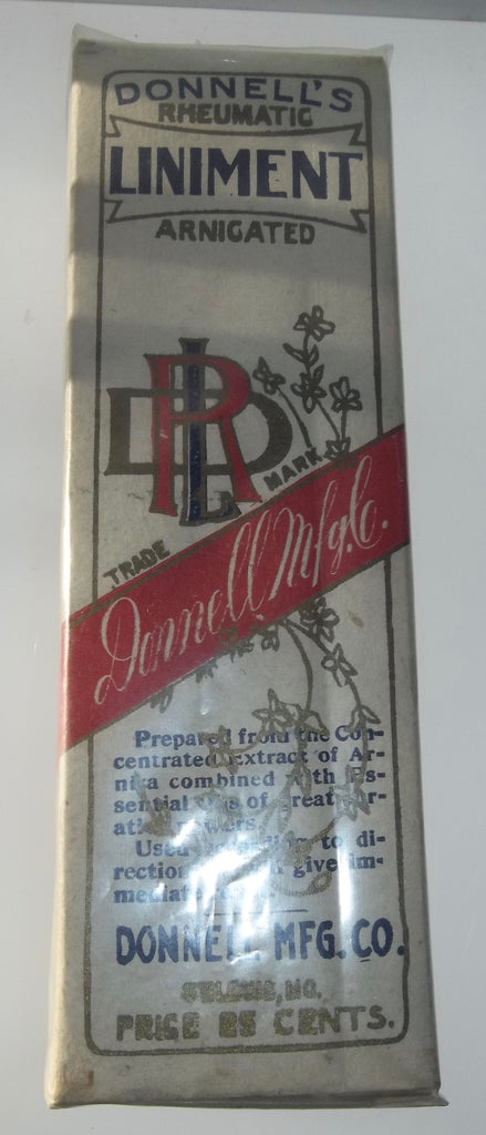 Donnell's Rheumatic Liniment from St. Louis, Missouri