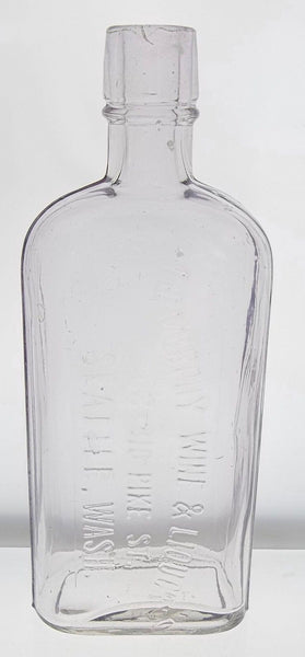 Beautiful Violet Murphy Wine & Liquor Co. Bottle From Seattle Washington