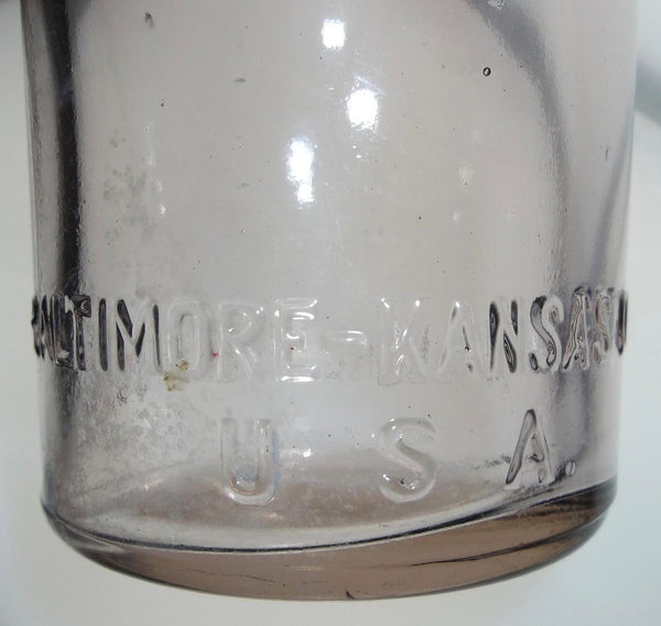 Morgan's Maryland and Kansas City Rye Bottle