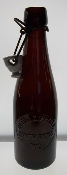 Otto Zipperer Weiss Beer from South Bend, Indiana
