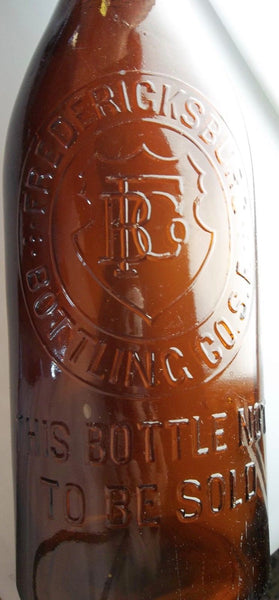 Fredericksburg Ale Bottle from San Francisco