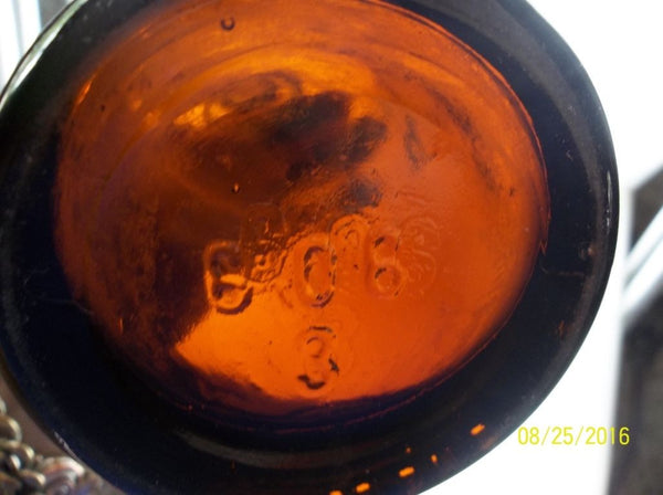 Gutsch Beer Bottle with Original Porcelain Stopper from Sheboygan, Wisconsin