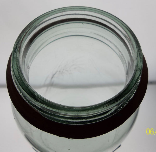 Ball Perfect Mason Jar with Unusual Flaw and Color