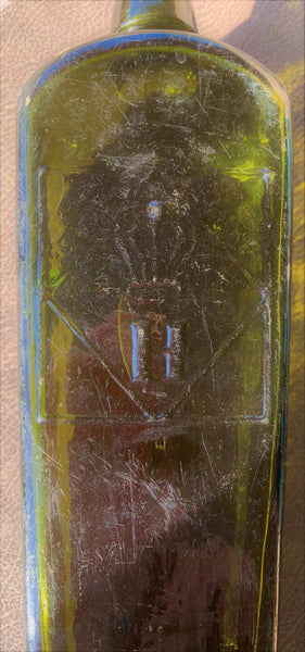C.W. Herwig Gin Bottle in Olive, from the Netherlands!!