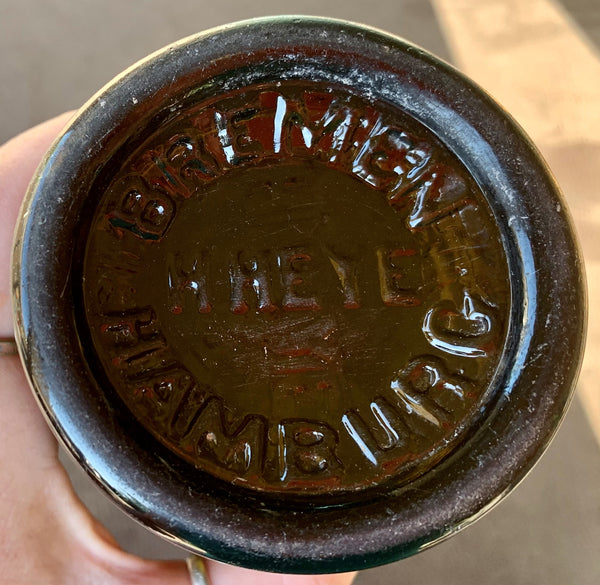 Hermann Heye Bottle from Bremen, Germany