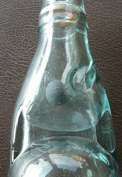 Codd Soda Bottle from William Baxter Water Works, Haslingden, UK