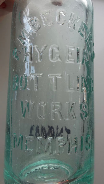 R.M. Becker's Hygeia Bottling Works Bottle from Memphis, Tennessee