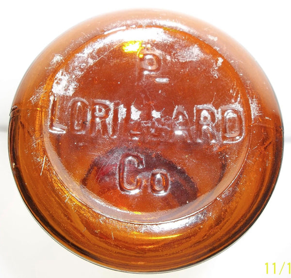 P. Lorillard Co. Snuff Jar