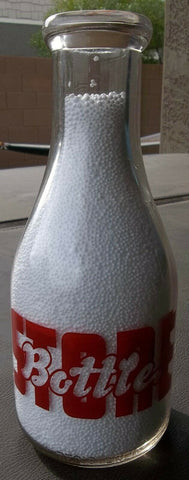 Di Stefano's Dairy Farm Store Milk Bottle from North Providence, R.I.