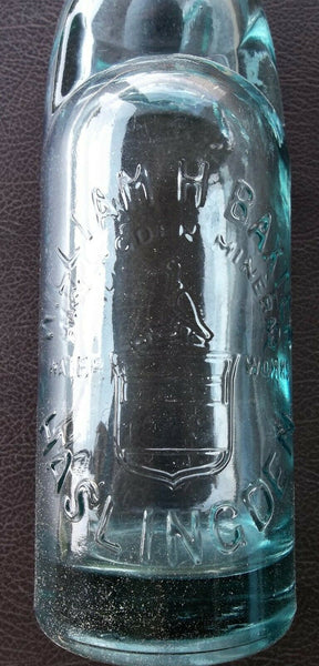 Codd Soda Bottle from William Baxter Water Works, Haslingden, UK